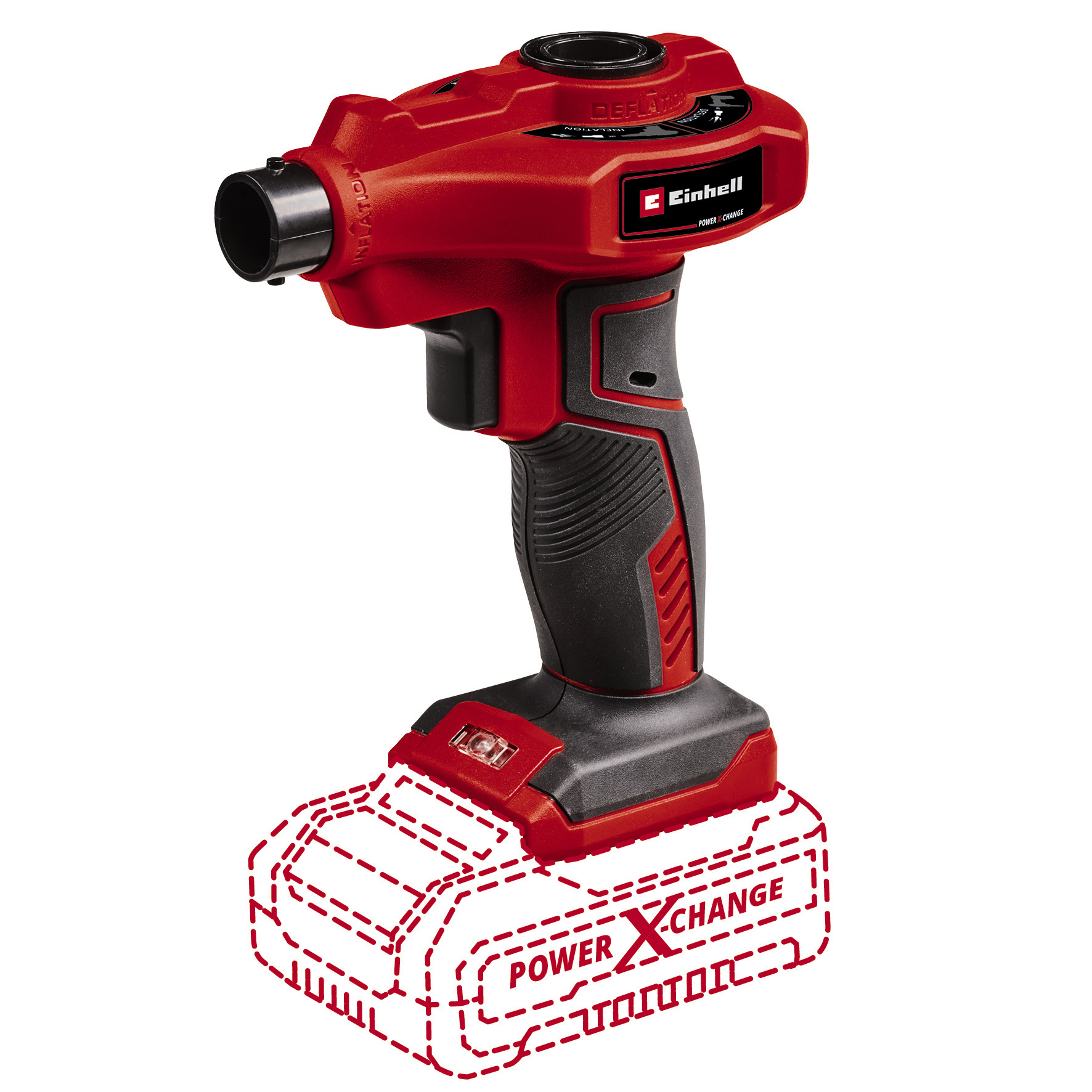 Sladdlös luftpump Einhell CE-AP 18 Li-Solo; 18 V (utan batteri och laddare)