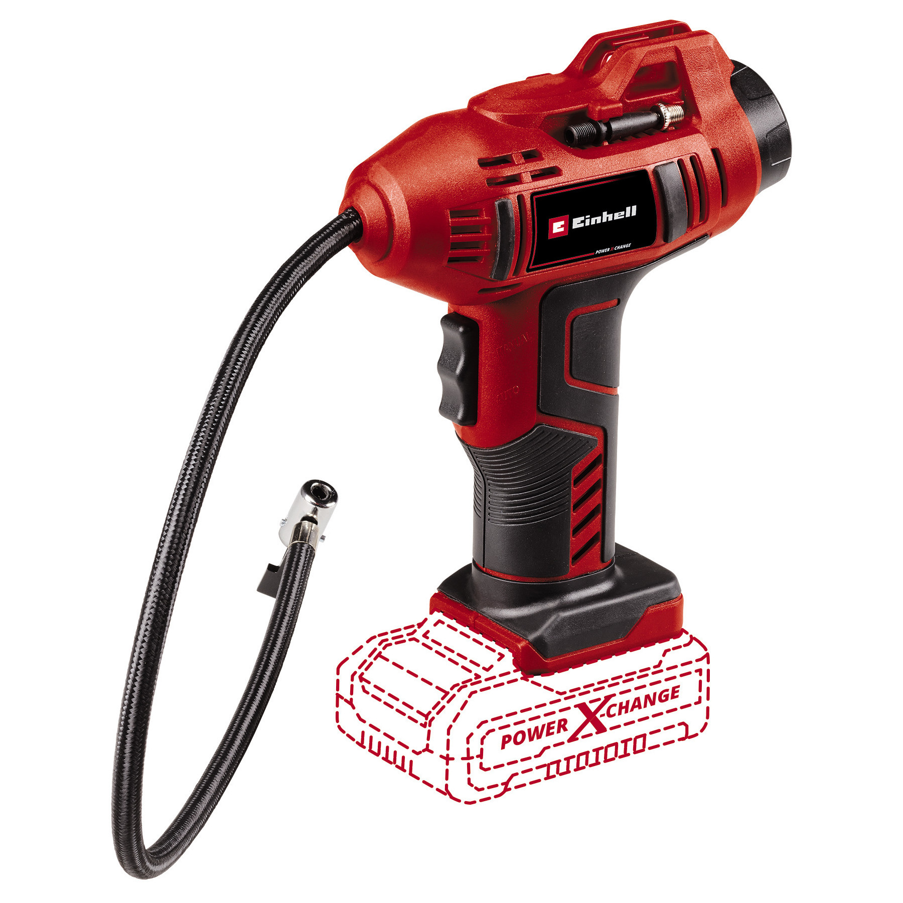 Sladdlös luftpump Einhell CE-CC 18 Li-Solo; 18 V (utan batteri och laddare)
