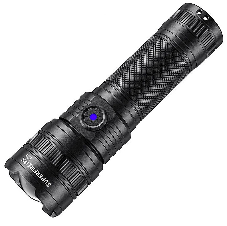 Ficklampa SUPERFIRE-Y26; LED; 816 lm; 1x3,7 Ah batt.
