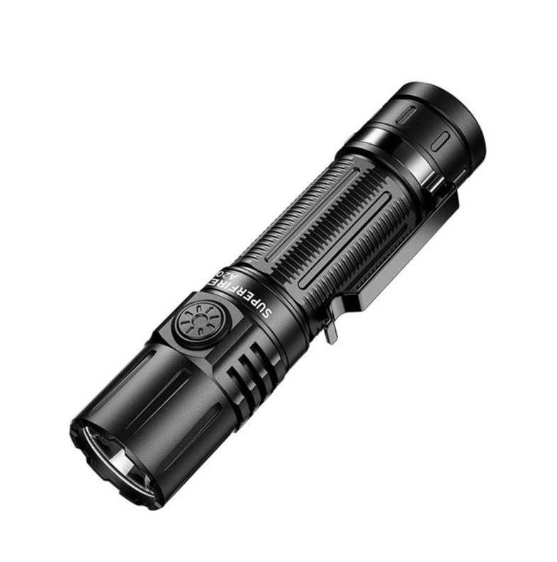 Ficklampa SUPERFIRE-A20; LED; 1700 lm; 1x4,0 Ah batt.