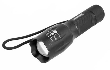 Ficklampa Tiross TS-1151; LED; 3,7 V; 1x2,0 Ah batt.
