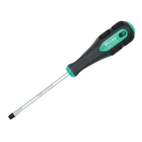 Platt skruvmejsel Proskit 9SD-205A; SL3; 100 mm