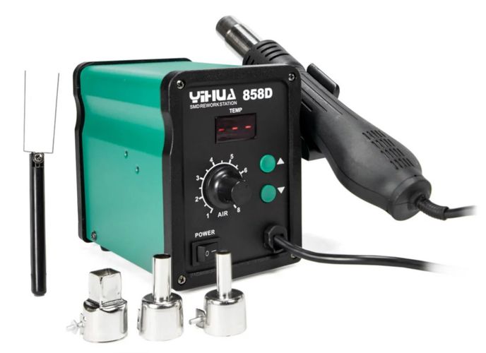 Varmluftpistol Yihua Y/858D; 700 W