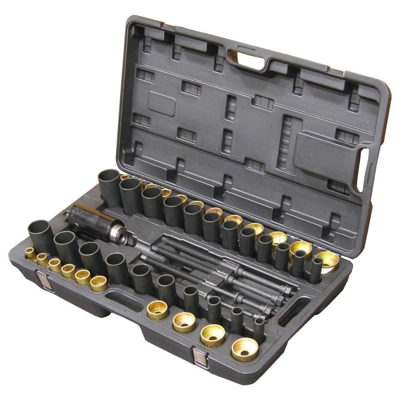 Spännhylssats Ellient Tools AT4227; 49 st.