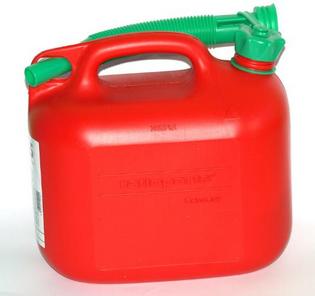 Bränsledunk  röd (5l)