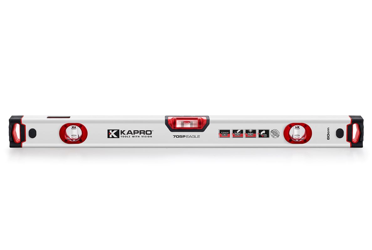 Vinkel-och lutningsmätare Kapro 705-41-60P; 60 cm