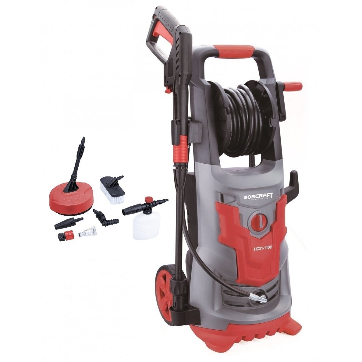 Högtryckstvätt Worcraft HC21110H; 2100 W