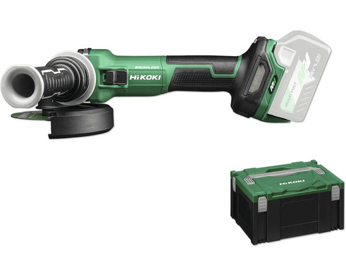 Vinkelslip Hikoki G3613DVEW2Z; 36 V; 125 mm (utan batteri och laddare)