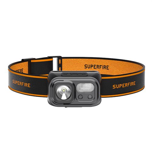 Pannlampa Superfire HL23-S; LED; 350 lm
