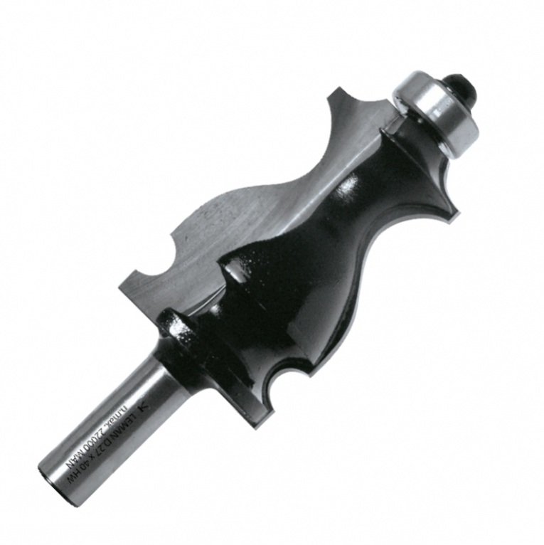 Kant- och hörnfräs LEMAN F4378-700-00; 27mm; 8 mm