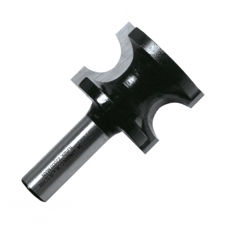 Kant- och hörnfräs LEMAN F4418-705-00; 26 mm; 8 mm
