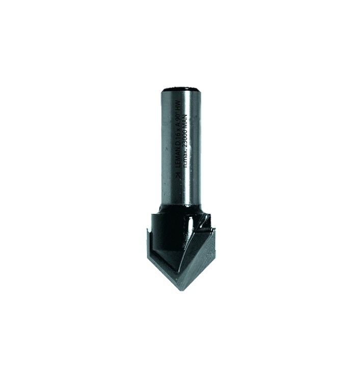 V-formad fräs LEMAN F4298-714-00; 14 mm; 8 mm