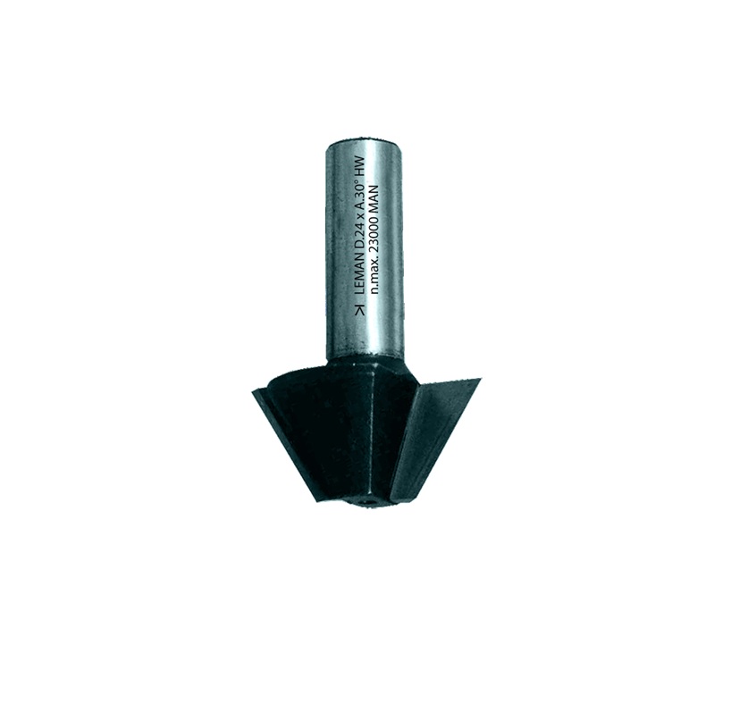 V-formad fräs LEMAN F4668-715-00; 24 mm; 8 mm