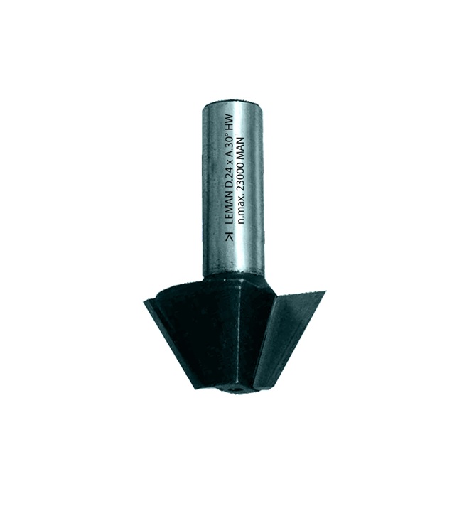 V-formad fräs LEMAN F4668-730-00; 24 mm; 8 mm