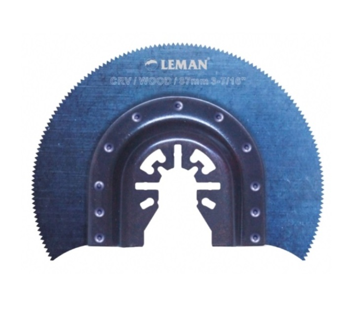 Halvrund segmentsågklinga LEMAN F4008.01; 87 mm