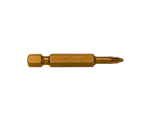 Bits spår LEMAN F54202TI; 1/4''; 50 mm; PZ2
