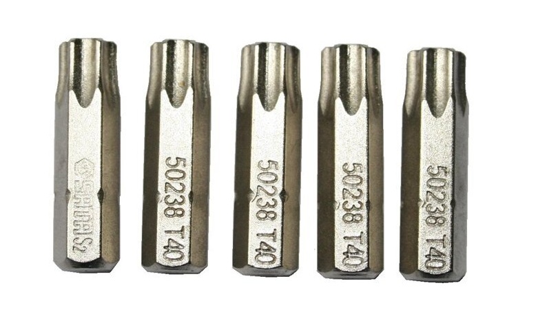 Bits spår Sata S59238; 1/4''; T40; 5 st.