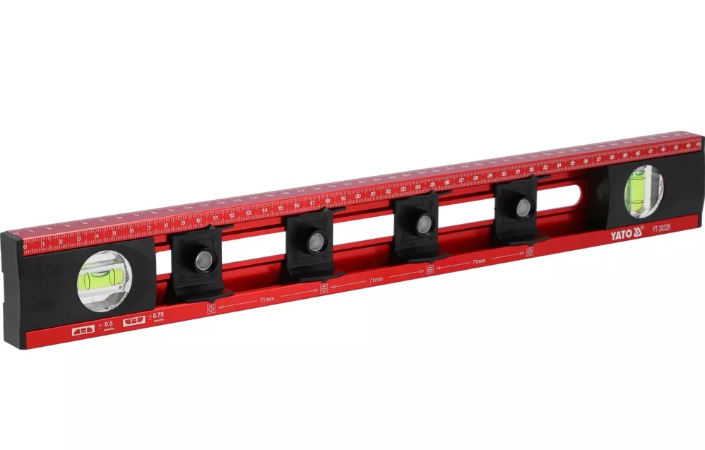 Vinkel-och lutningsmätare Yato YT-30328; 450 mm