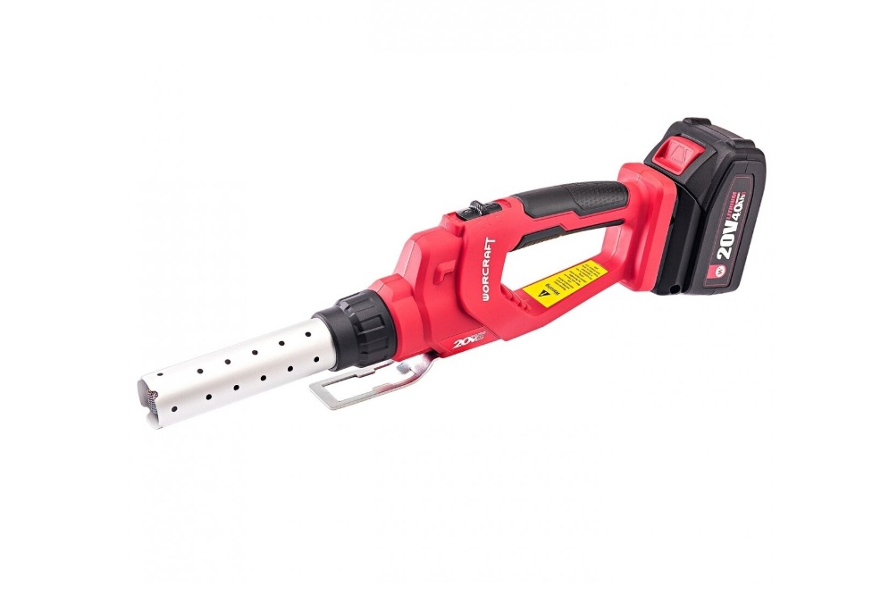 Brännare Worcraft CFGS20Li; 20 V; 1x4,0 Ah batt.