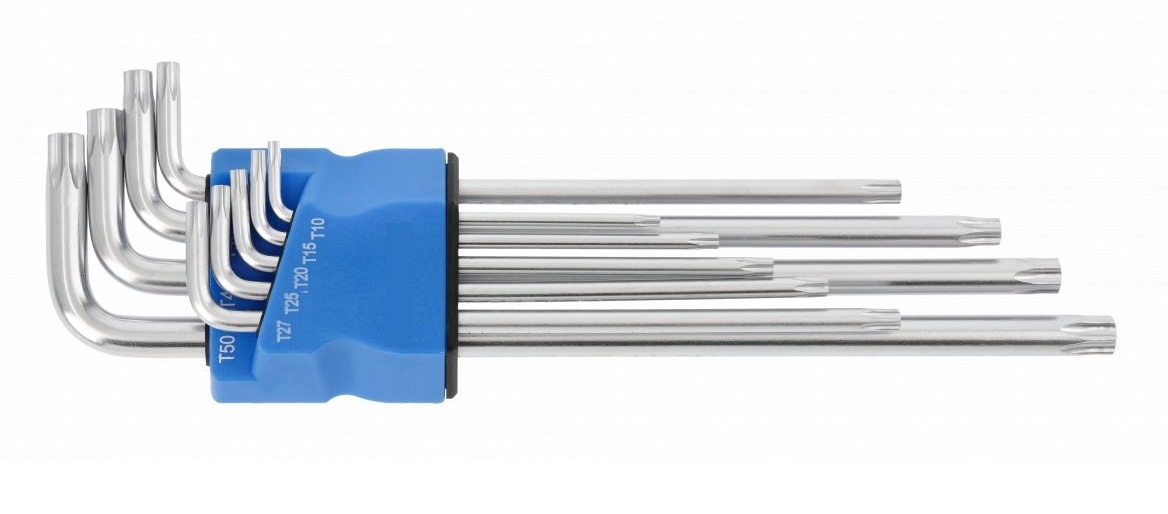 Insexnycklar Condor Werkzeug C1120-02; T-10-T50; 9 st.