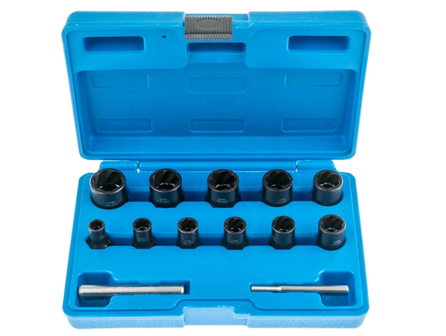 Skruvutdragare SATRA S-TS13X; 8-21 mm; 13 st.