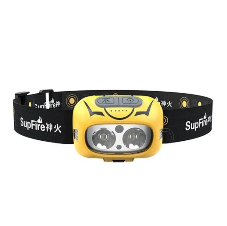 Pannlampa Superfire HL05-S; 500 lm