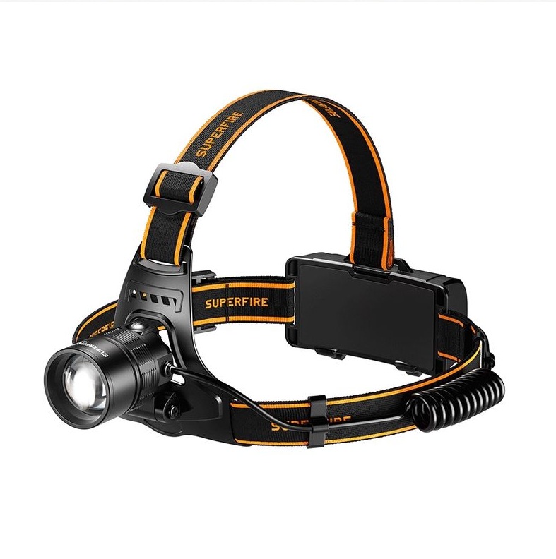Pannlampa Superfire HL77-S; 550 lm