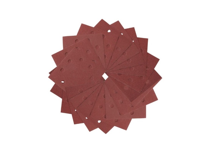 Sandpapper för planslipar DeWalt DT3035-QZ; 115x115 mm; K240; 25 st.