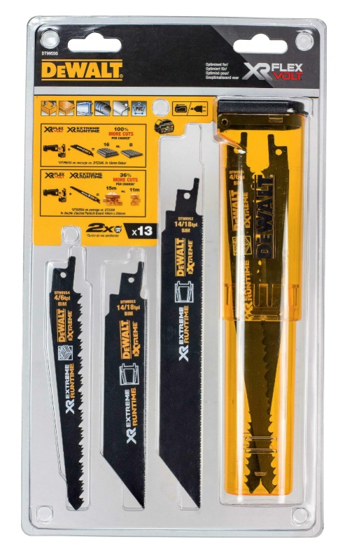 Såguppsättning DeWalt DT99550-QZ; 13 st.