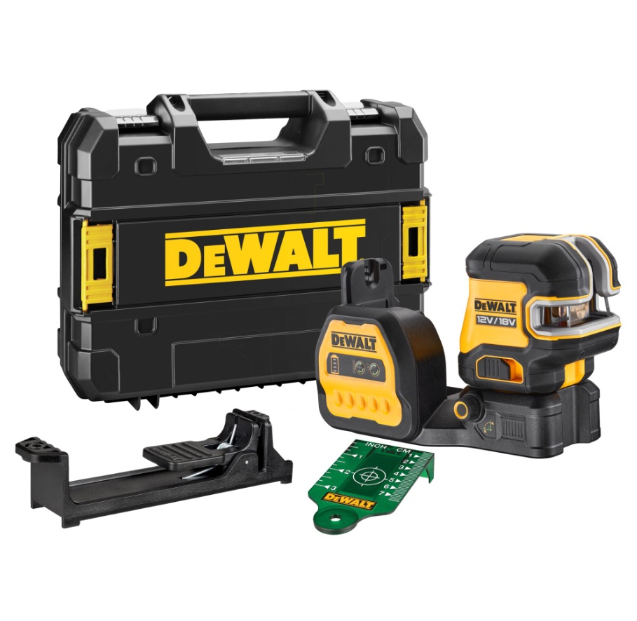 Linjelaser DeWalt DCE825NG18-XJ; 12/18 V (utan batteri och laddare)