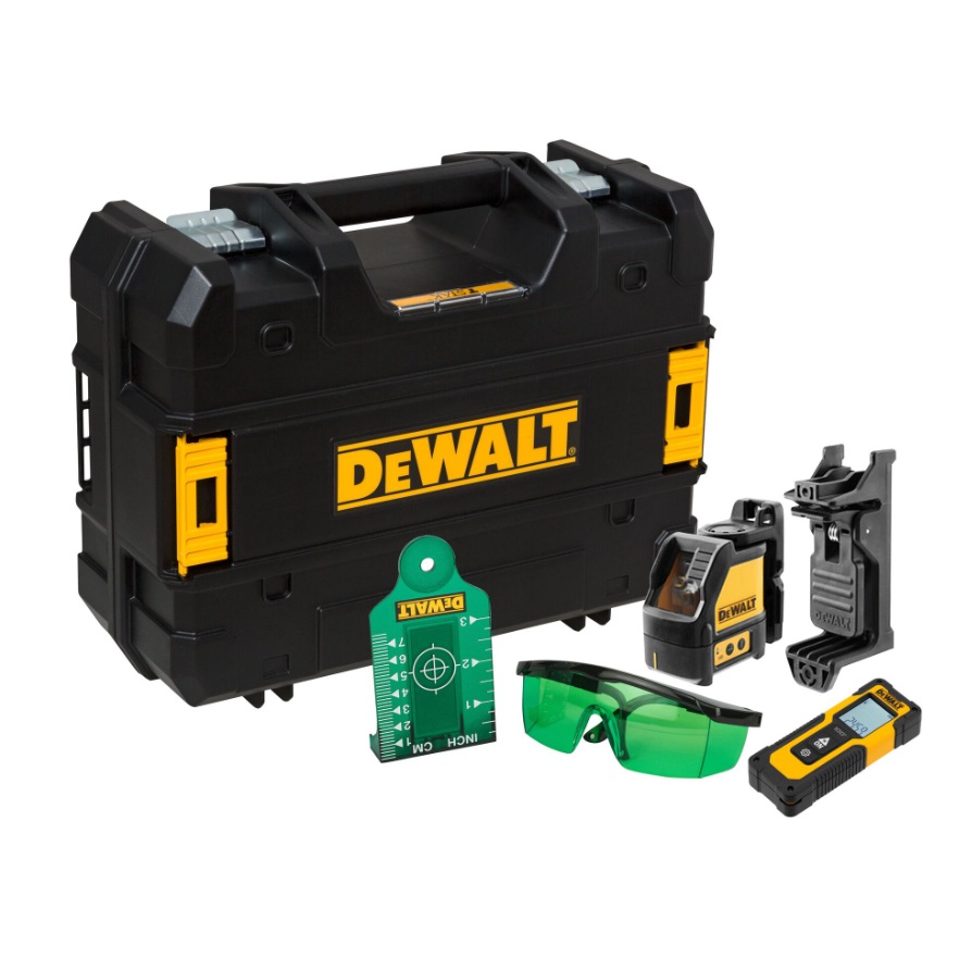 Linjelaser DeWalt DW0887100-1 + tillbehör