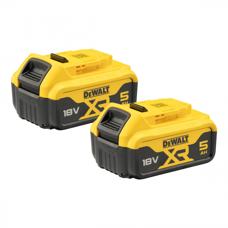 Tillbehörsset DeWalt DCB184P2-XJ; 18 V; 2x5,0 Ah batt.