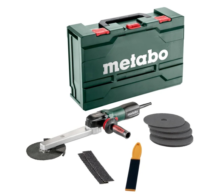 Vinkelslip Metabo KNSE 9-150 Set; 950 W; 150 mm + tillbehör