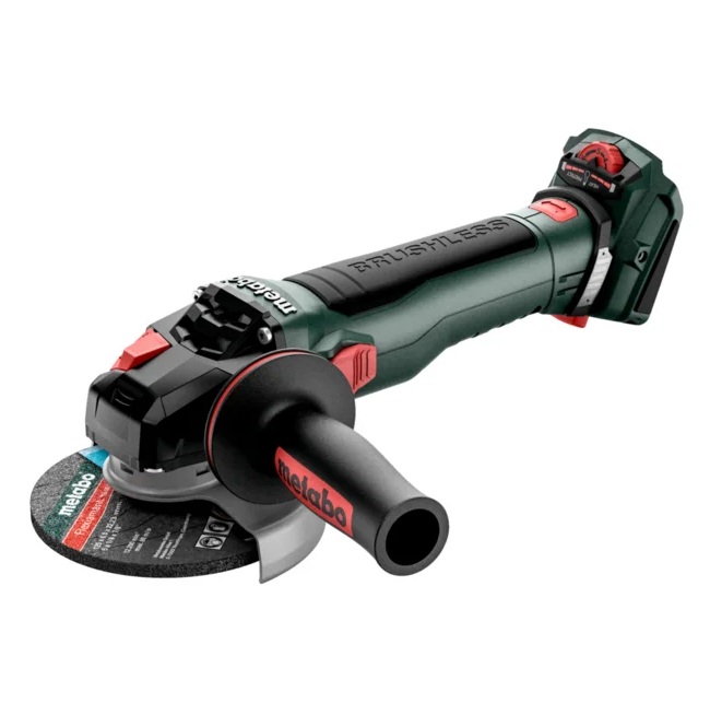 Vinkelslip Metabo WVB 18 LT BL 11-125 Quick Inox; 18 V; 125 mm (utan batteri och...