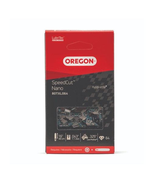 Sågkedja Oregon 80TXL064E; 40 cm; 16''; .325''; 64; 1,1 mm