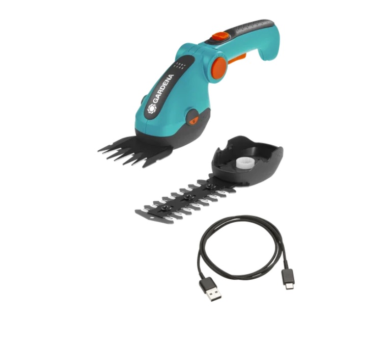 Häck- och grässax  Gardena ComfortCut; 3,6 V; 80 mm; 1x3,0 Ah batt.