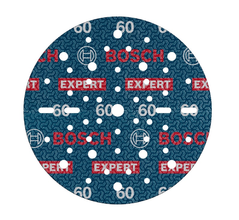 Sandpapper för excenterslipar Bosch 2608902455; 150 mm; P320; 50 st.
