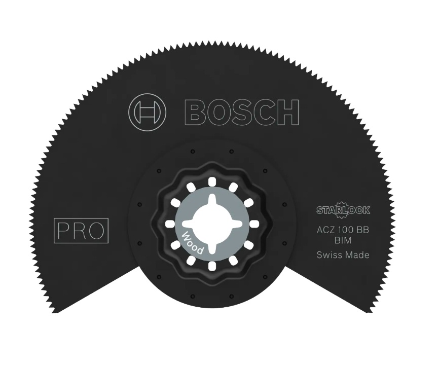 Halvrund segmentsågklinga Bosch 2608669118; 100 mm