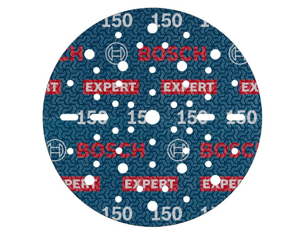 Sandpapper för excenterslipar Bosch 2608902452; 150 mm; P150; 50 st.