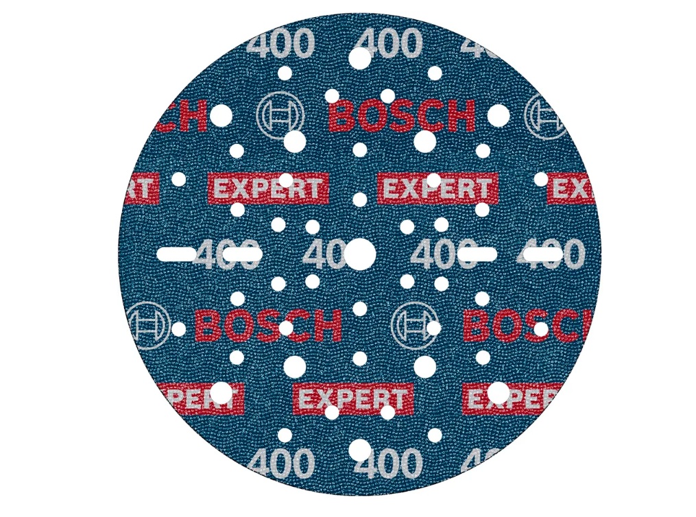 Sandpapper för excenterslipar Bosch 2608902456; 150 mm; P400; 50 st.