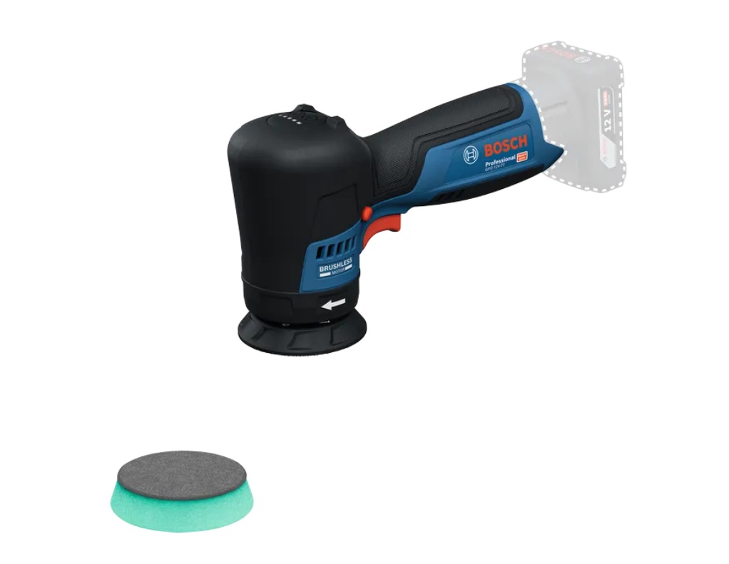 Polermaskin Professional GPO 12V-77; 12 V (utan batteri och laddare)