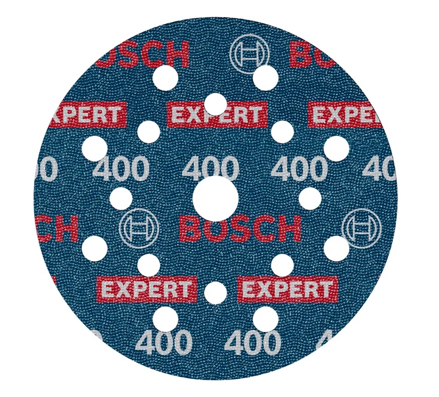 Sandpapper för excenterslipar Bosch 2608902415; 125 mm; P400; 50 st.
