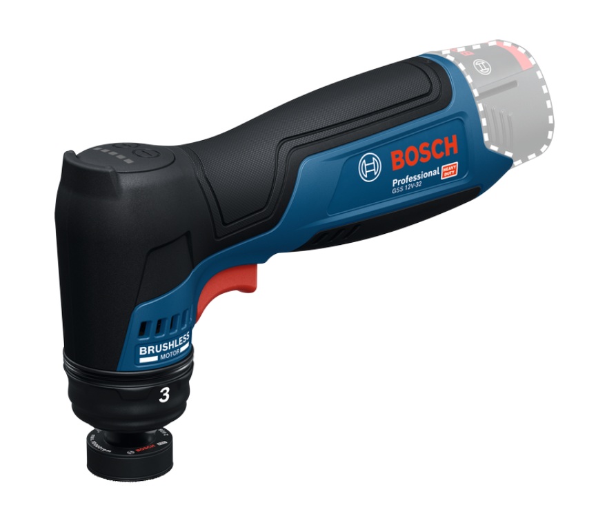 Excenterslip Bosch Professional GSS 12V-32; 12 V; 32 mm (utan batteri och laddare)