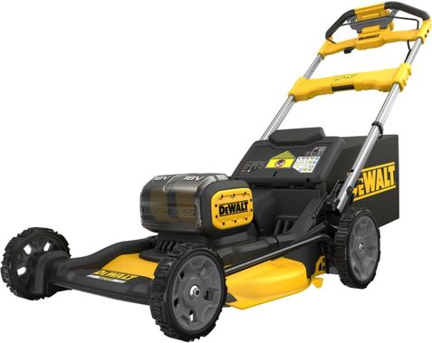 Batteridriven gräsklippare självgående DeWalt DCMWSP156W2; 2x18 V; 2x8,0 Ah batt.