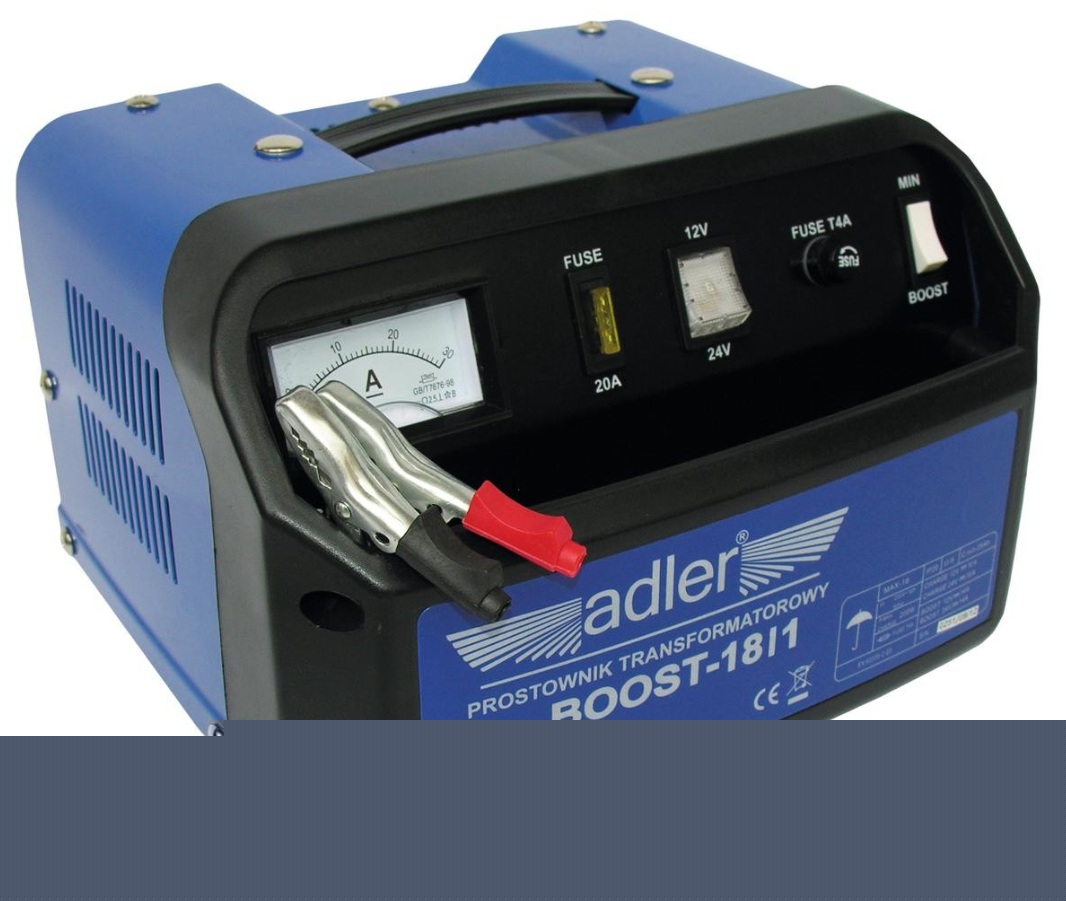 Batteriladdare för bilar Adler BOOST-18/1; 12-24 V
