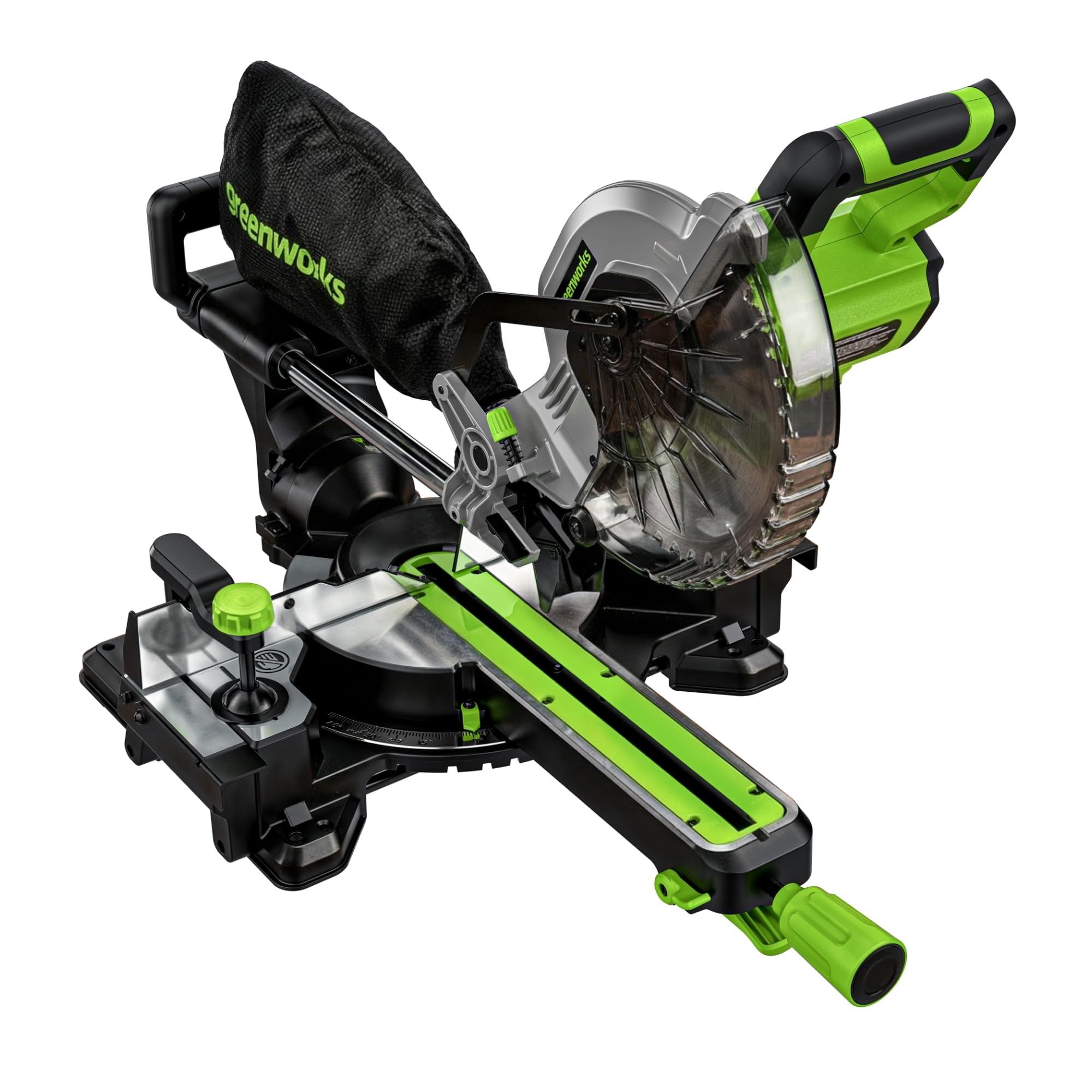 Batteridriven kap-och geringssåg Greenworks MS24L00-01; 24 V; 216 mm (utan batteri och laddare)