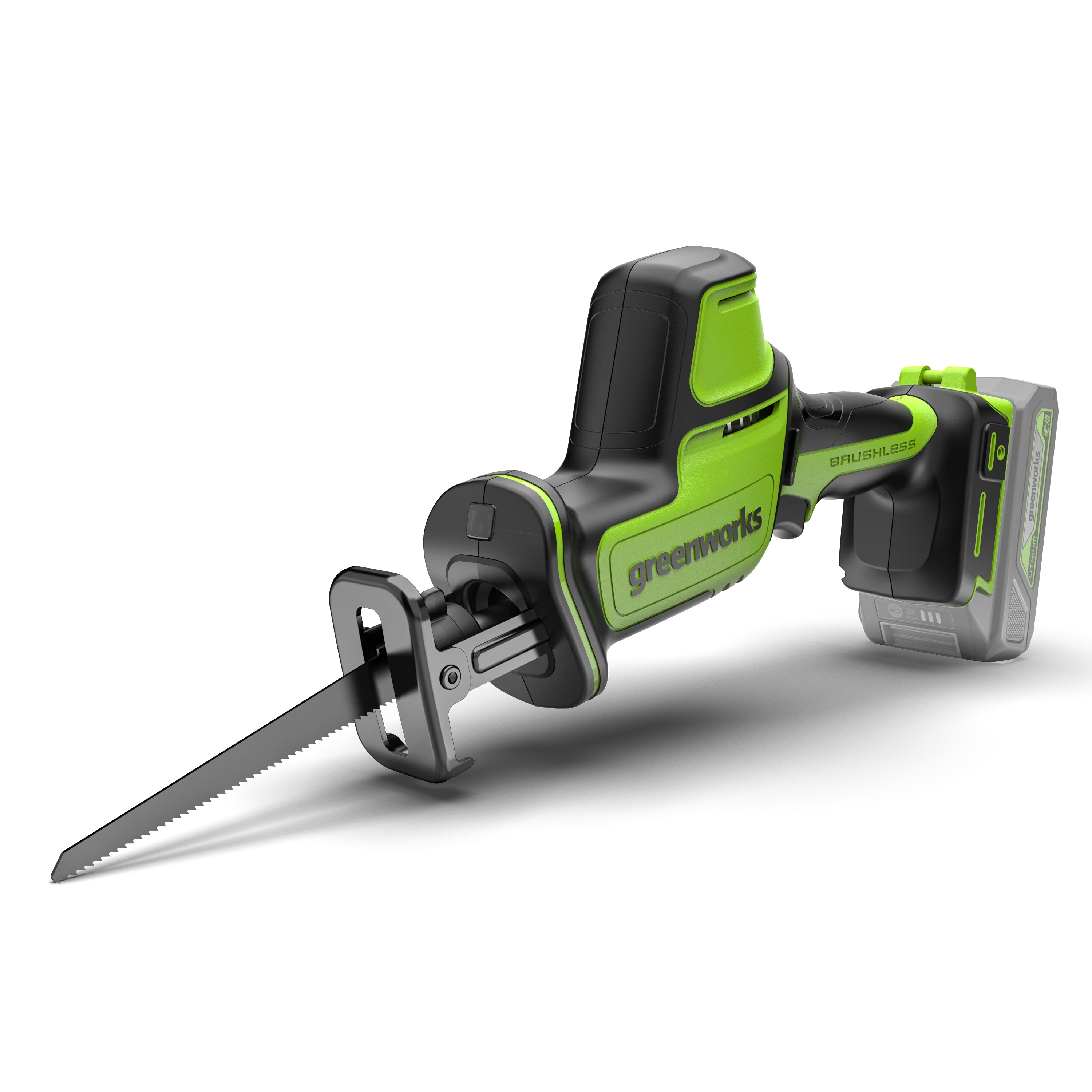 Batteridriven tigersåg Greenworks GD24MRS; 24 V; 28 mm (utan batteri och laddare)