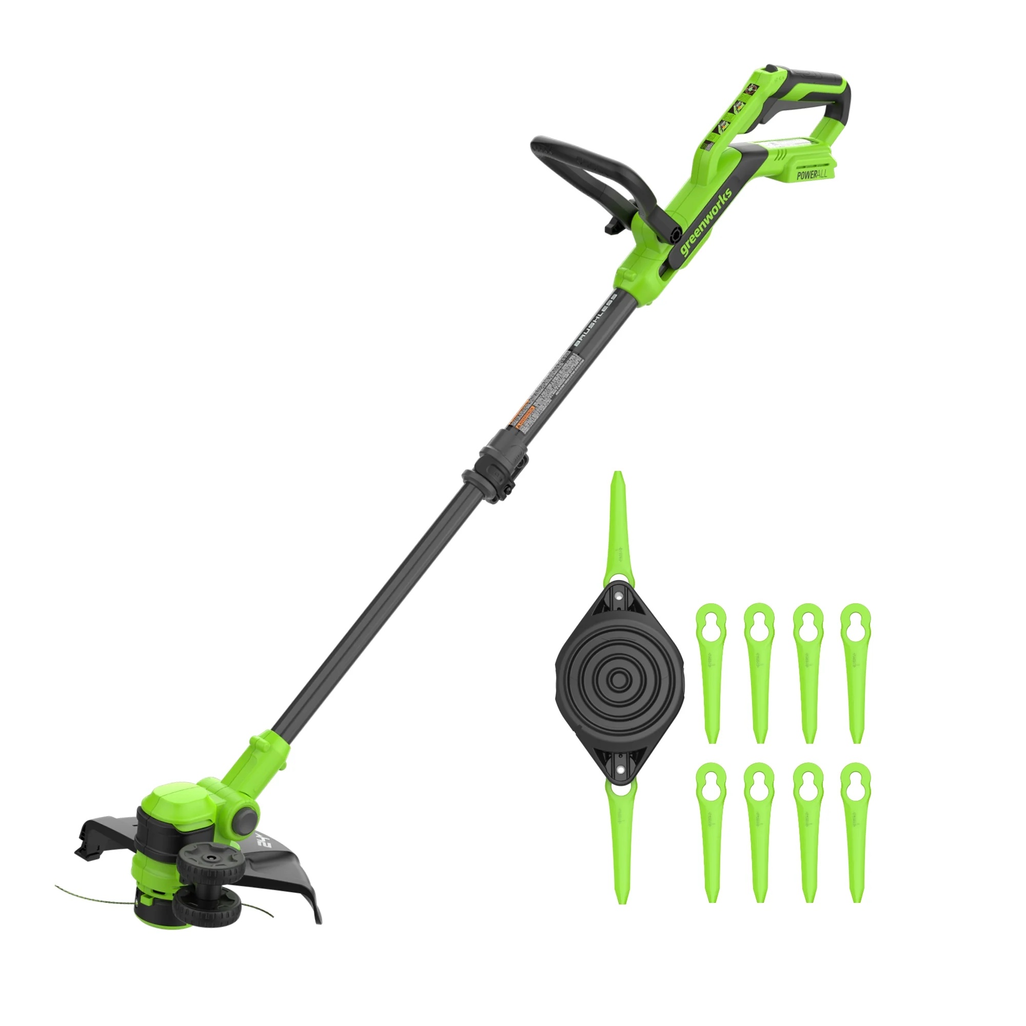Sladdlös grästrimmer Greenworks ST3002A2; 24 V; 30 cm (utan batteri och laddare)