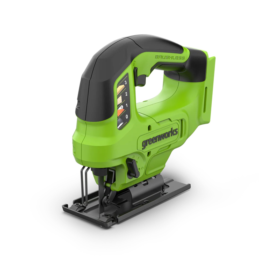 Sticksåg Greenworks JS326; 24 V (utan batteri och laddare)