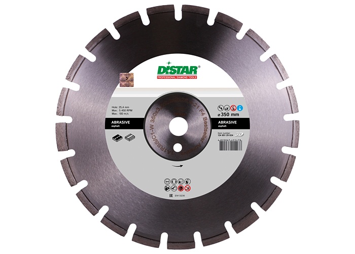 Diamantkapskiva DISTAR 12485129024; 350 mm; 3,2/2,2 mm; 25,4 mm